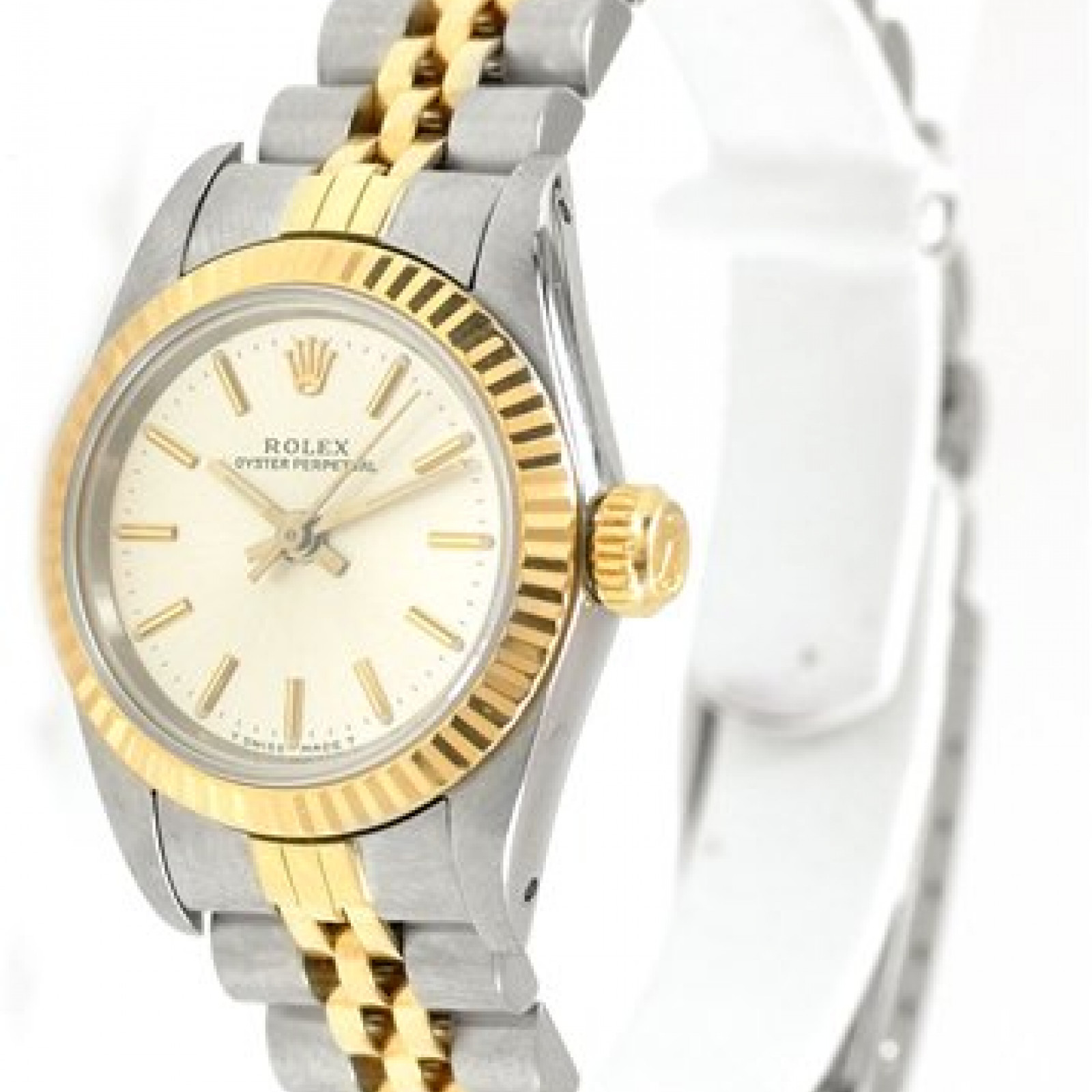 Used Rolex Oyster Perpetual 67193 Gold & Steel